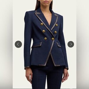 Veronica Beard Navy and Brown Blazer